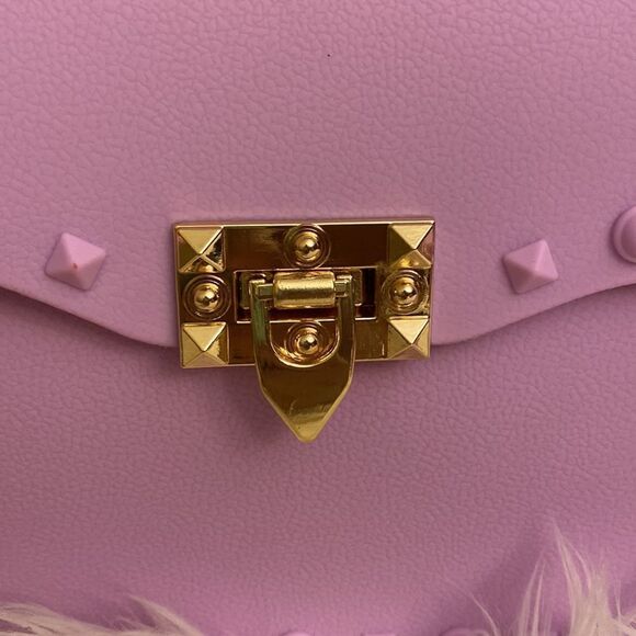 NWT Most Wanted Jelly Crossbody Purse - Purple - Picture 5 of 10